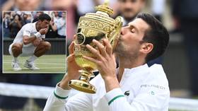 Novak Djokovic wins record-equaling 20th Grand Slam as he beats battling Matteo Berrettini to claim Wimbledon title