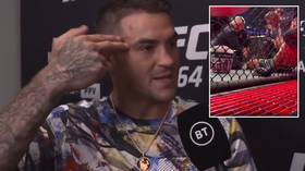 ‘In your sleep you’re getting it’: New footage shows McGregor issuing more menacing threats to Poirier after UFC 264 defeat