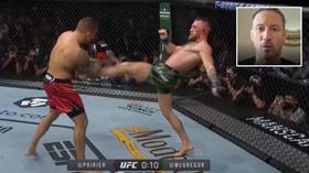 Conor McGregor coach says LATE leg kick caused horrific UFC 264 injury, contradicts claims of early fracture to Irish star