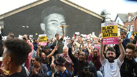 Police say vandalism of Marcus Rashford mural that sparked BLM protest ‘not believed to be of racial nature’