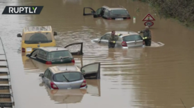 Rail service disrupted & new evacuations ordered in Europe as death toll from floods tops 180