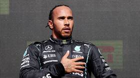 Sickened wife of ‘robbed’ Hamilton’s boss rages at F1 – and ex-champ could quit sport
