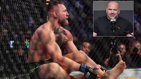 Conor McGregor has ‘chronic arthritis in ankles’, requested to use tape before ugly UFC 264 loss to Poirier – UFC boss White