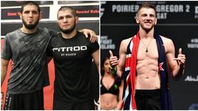 ‘Give Khabib his homework back’: Rising Russian contender Makhachev branded ‘boring’ as UFC rival Hooker demands showdown