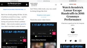 HARDCORE PORN proliferates across Washington Post, TEEN VOGUE, and others after X-rated site takes over video hosting domain
