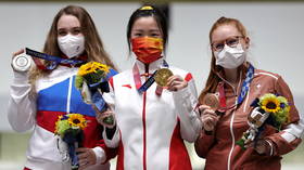 Chinese shooter Qian Yang narrowly beats Russia’s Anastasiia Galashina & sets Olympic RECORD in battle for first Tokyo gold medal