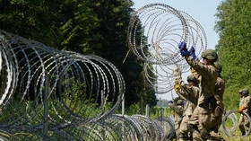 Barbed welcome: As migrant crossings surge, Estonia to gift Lithuania 100km of sharp RAZOR WIRE for border fences