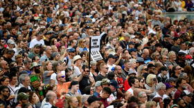 Freedom Rally: Thousands protest Covid passports in London… as anti-vax speaker threatens doctors with ‘Nuremberg trials’