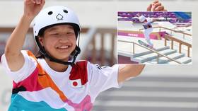 Teenage kicks: 13-year-old Japanese sensation Momiji Nishiya wins first-ever women’s Olympic skateboard gold