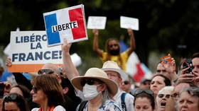 French parliament approves bill forcing vaccination for medical workers & greater health pass use amid growing protests