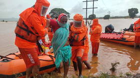 Indian rescue efforts impeded by worst monsoon rains in decades as west coast state death toll reaches 149