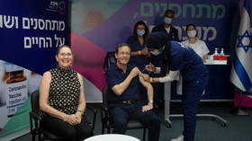 Israeli president receives third Pfizer jab, launching country’s over-60s Covid booster shot scheme