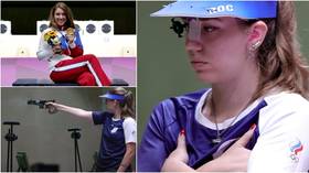 Vitalina Batsarashkina: Meet the sharp-shooting Russian double Olympic gold medalist the internet is going wild for