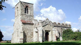 English church vandalised just days after reopening, with windows smashed & premises covered with bleach, fire extinguisher powder