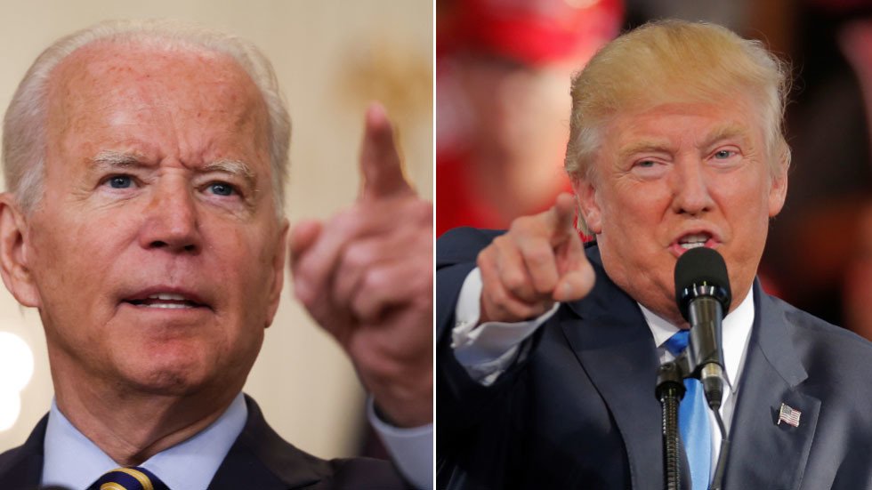 As Afghanistan finger-pointing begins, Biden blames Trump and US ...