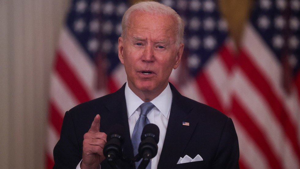 Biden Blames Taliban’s Success & Last-minute Evacuation From ...