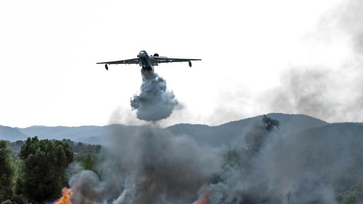 Russian Beriev Be-200 Amphibious Firefighting Aircraft Has Crashed