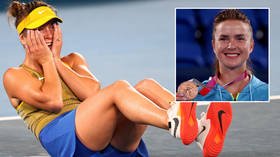 Ukraine president Zelensky lauds ‘wonderful’ Svitolina for winning 1st Olympic tennis medal since independence with epic comeback