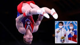 ‘I urge everyone to calm down’: Gymnast insists medal was not ‘stolen’ from Russian team after South Korea win ‘weird’ tie-breaker
