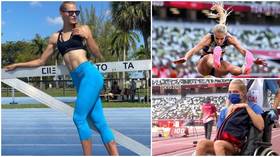 ‘I was more prepared than ever’: Russian long jumper Klishina laments injury which saw her leave Tokyo track in wheelchair