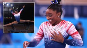 ‘That’s greatness’: Sure-footed Simone Biles forgets troubles to win bronze for USA in final gymnastics showdown of Tokyo Olympics