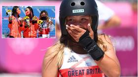 Skateboard star Sky Brown makes history for Britain with Tokyo bronze at age 13 – but EVEN YOUNGER Japanese rival finishes higher