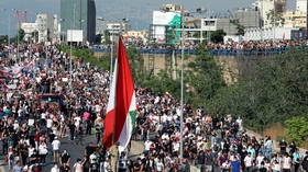 Protesters hit streets of Beirut as Lebanon marks one-year anniversary of devastating port explosion (VIDEOS)