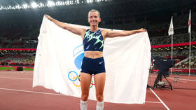 ‘Mixed emotions’: Sidorova secures silver for ROC but tearful at missing out on top prize in dramatic Tokyo pole vault final