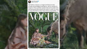 Greta Thunberg calls out fashion industry as ‘huge contributor’ to climate change… while gracing the cover of Vogue