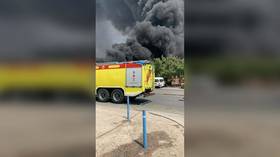 Dubai plastic factory evacuated after fire breaks out, covering area in thick black smoke