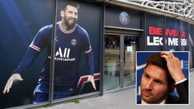‘He’s bigger than the club’: Messi helps PSG add vast number of new followers – & ‘embarrassing’ reporters chant his name (VIDEO)