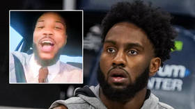 ‘I’m free’: NBA star holds fashion shoot to celebrate release from prison after 78 days for pointing gun at people outside home