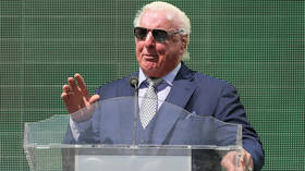 ‘Nature boy doesn’t ride trains’: 72yo wrestling icon Ric Flair denies he gave woman oral sex in transit as sordid snap circulates