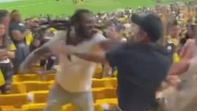 ‘She had it coming’: Brawl breaks out at Heinz Field during NFL preseason game as woman slaps man in face (VIDEO)