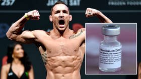 ‘That’s a big nah for me’: UFC star Michael Chandler clings to Covid vaccine hesitancy despite Pfizer jab receiving FDA approval