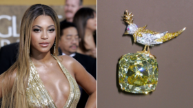 ‘Give it back to South Africa’: Beyonce accused of wearing ‘stolen blood diamond’ in Tiffany & Co. ad campaign