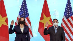 US VP Harris tells Vietnam to ‘raise pressure’ on Beijing, as Chinese media accuse Washington of sowing divisions in Asia
