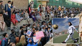 Afghan female youth footballers flee Taliban by crossing border to Pakistan