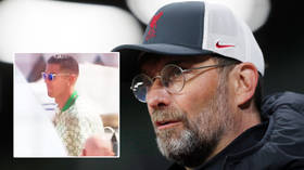Liverpool boss Klopp makes dig at Manchester clubs over Ronaldo as striker boards private jet in Turin, City ‘ditch offer’ (VIDEO)