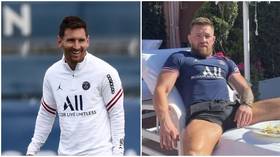 ‘Don't count me out’: Boastful McGregor aiming to top Messi again in next Forbes rich list as Argentine prepares for PSG debut