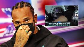 ‘Haunt me for life’: F1 star Hamilton complains about ‘crazy bomb in toilet’ in hilarious exchange at rain-hit Belgian GP (VIDEO)