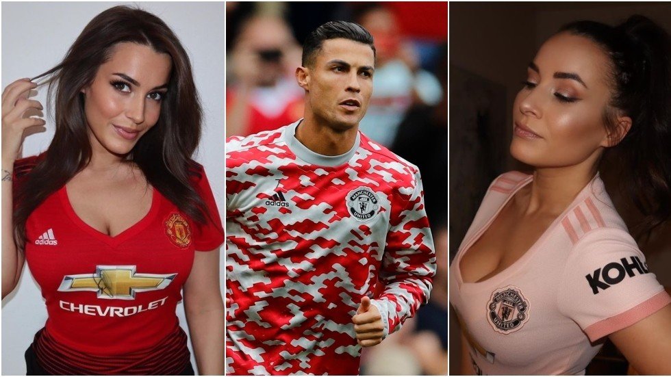 Who is Katrina Maria? Meet the Manchester United fan whose pics in Cristiano  Ronaldo No 7 jersey impressed netizens