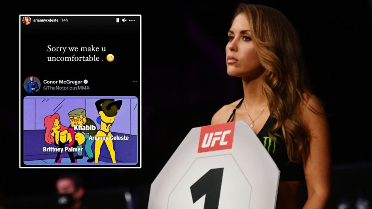UFC ring girl goes braless in jaw-dropping bathroom selfie - but