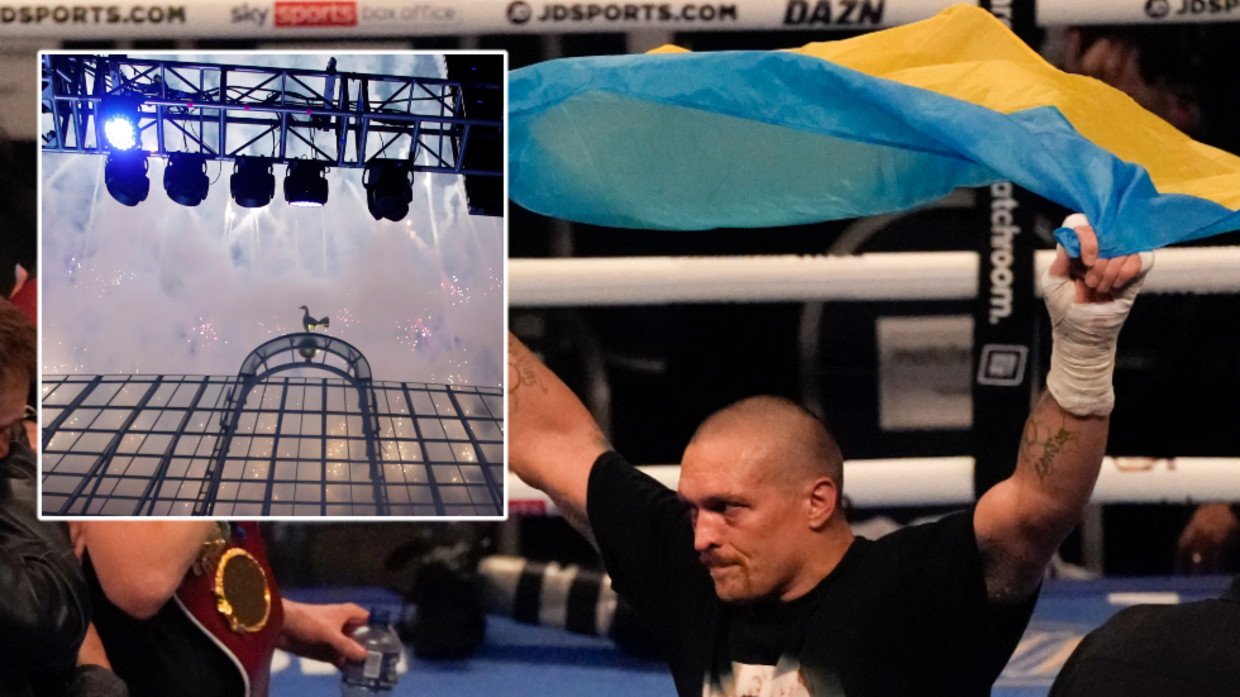 Not on the box Ukrainians were forced to watch on Russian TV as heavyweight hero Usyk won title in UK, points out politician — RT Sport News