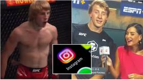 ‘Give me my account back you LIZARDS’: UFC sensation Pimblett attacks Instagram over banned account after explosive debut (VIDEO)