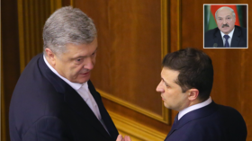 Ukrainian President Zelensky harasses country's opposition & acts just like Belarus' Lukashenko, claims predecessor Poroshenko