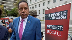 Egg-throwing activist in GORILLA mask attacks black Republican Larry Elder amid California recall vote (VIDEO)