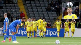 Kazakhstan footballer took failed drugs test before heroic goals in draw against Ukraine – but club only knew a day after the game