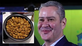 Football boss reportedly donates a tonne of dog food over allegations he called woman a ‘little dog’ & offered her animal biscuits