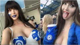 Chelsea-mad Russian Playboy pin-up wants ‘sexy game’ as Zenit take on Champions League holders in London